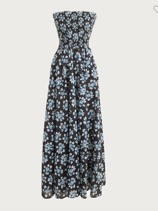 J. Crew Dresses & Skirts - J.Crew Smocked maxi dress in cotton voile floral print